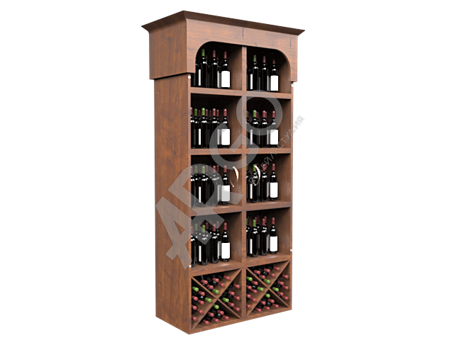 Удобство, практичность и классический стильный дизайн винного шкафа «Элит» – оптимальное решение для ресторанов и винных баров 